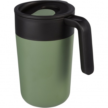 Logo trade promotional giveaways image of: Nordia 400 ml double-wall recycled mug